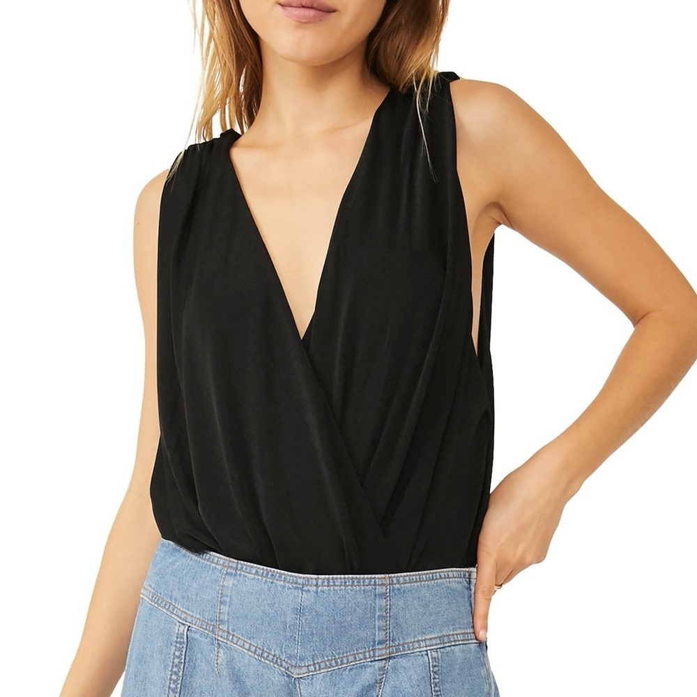 Free People Night Owl Bodysuit Size XL